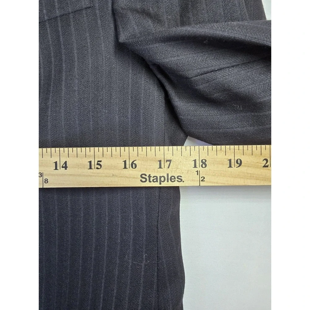 DKNY Mens Suit Jacket Pinstripe  36R